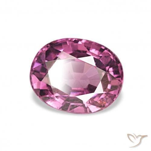 rodolita granada Uva Natural 1.18ct, oval, VS