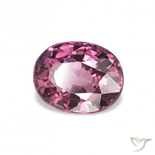 rodolita granada Uva Natural 1.11ct, oval, VS