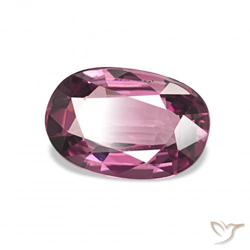 rodolita granada roxo médio Natural 1.78ct, oval, VVS-VS