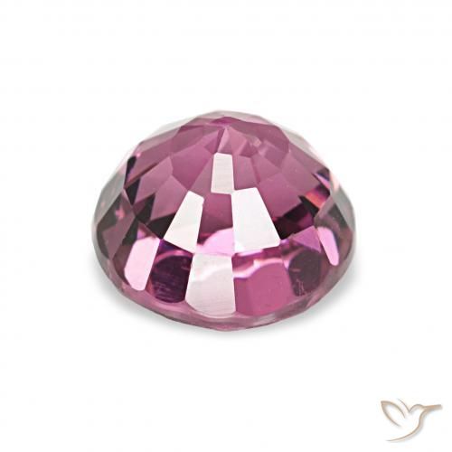 rodolita granada Uva Natural 1.18ct, Redondo, VVS-VS