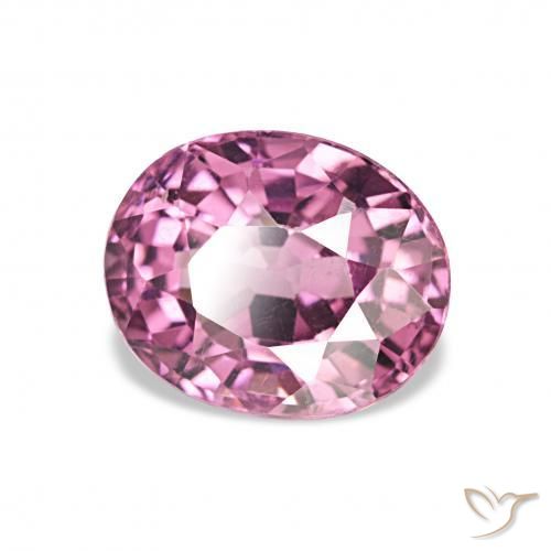 rodolita granada roxo médio Natural 1.73ct, oval, VVS-VS