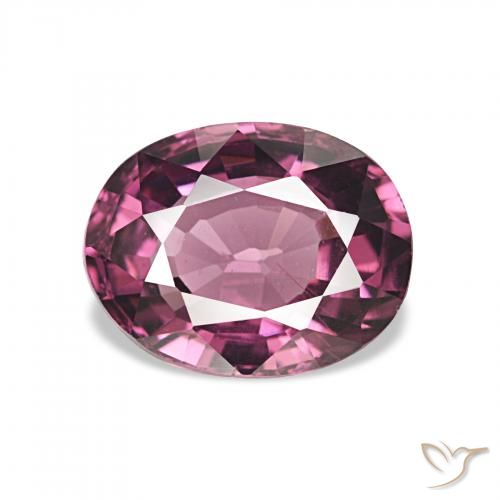 1.89ct roxo médio rodolita granada, oval, VVS-VS