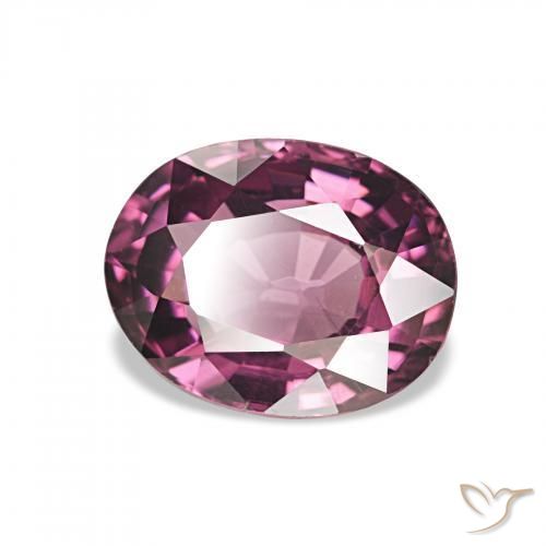 rodolita granada roxo médio Natural 1.89ct, oval, VVS-VS