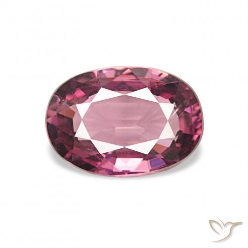 1.11ct Berry Purple rodolita granada, oval, VS