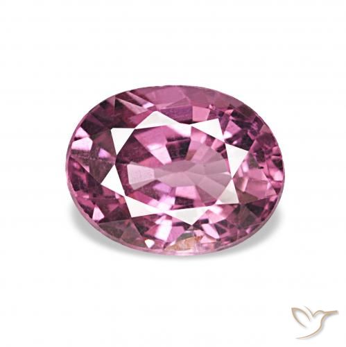 1.18ct roxo médio rodolita granada, oval, VS