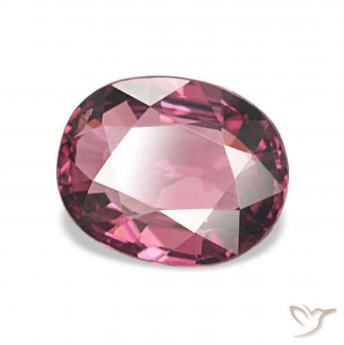 rodolita granada Magenta-Rosa Natural 1.58ct, oval, VVS