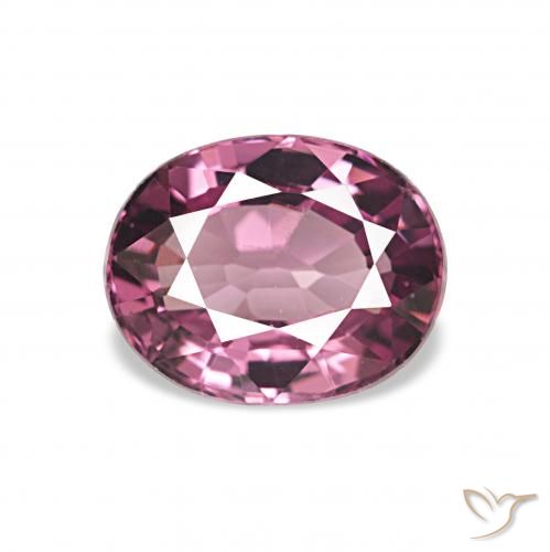 1.33ct Roxo rosado rodolita granada, oval, VVS-VS
