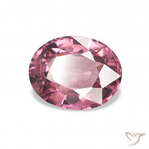 rodolita granada Magenta Profundo Natural 1.23ct, oval, VVS-VS