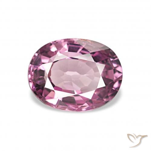 1.14ct roxo médio rodolita granada, oval, VVS