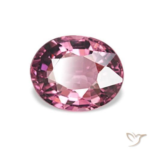 rodolita granada Roxo rosado Natural 1.11ct, oval, VVS