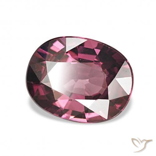 rodolita granada Magenta-rosa escuro Natural 1.74ct, oval, VVS