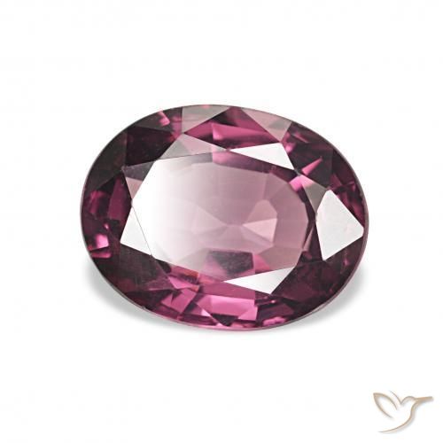 rodolita granada roxo médio Natural 1.50ct, oval, VVS