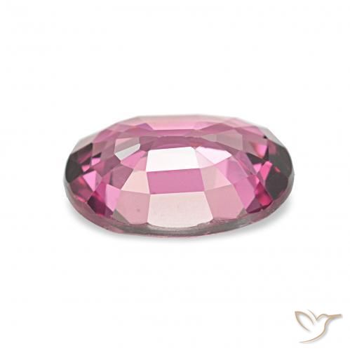 rodolita granada Vermelho Rapberry Natural 1.18ct, oval, VVS