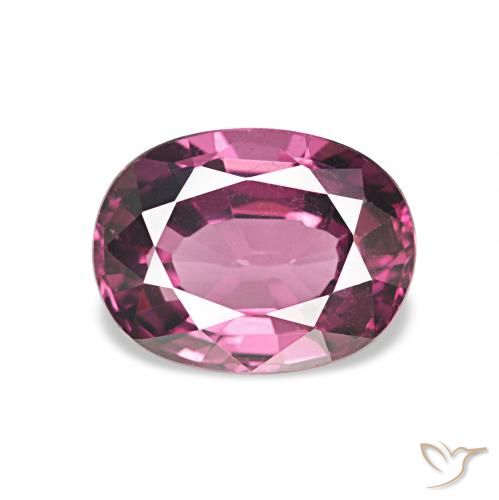 1.35ct Roxo Intenso rodolita granada, oval, VVS
