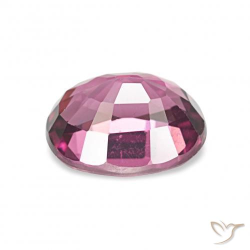 rodolita granada Roxo Intenso Natural 1.35ct, oval, VVS