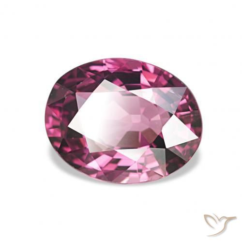 rodolita granada Roxo Intenso Natural 1.85ct, oval, VVS