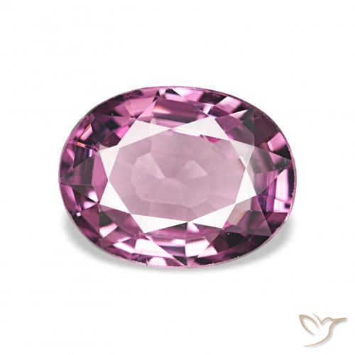 1.26ct roxo avermelhado rodolita granada, oval, VVS-VS
