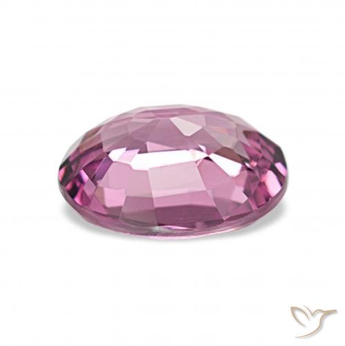rodolita granada roxo avermelhado Natural 1.26ct, oval, VVS-VS