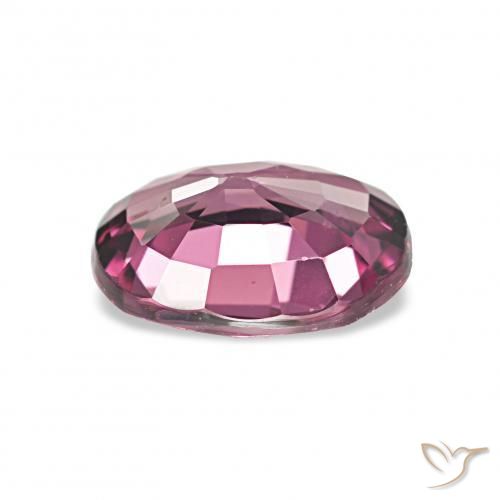 rodolita granada Roxo avermelhado escuro Natural 1.13ct, oval, VVS-VS