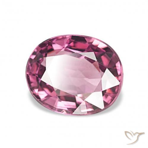 rodolita granada roxo médio Natural 1.54ct, oval, VVS-VS