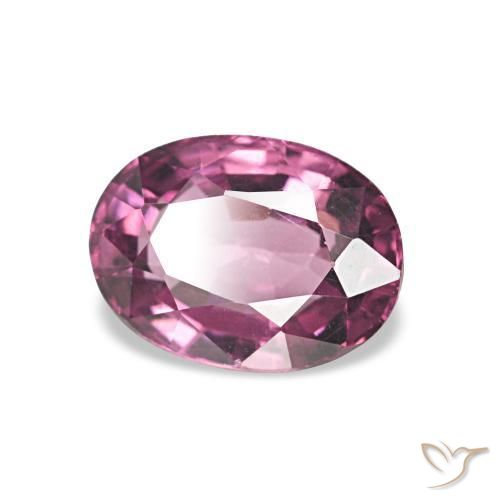 rodolita granada roxo médio Natural 1.06ct, oval, VVS-VS