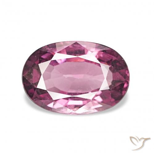 1.34ct Roxo rosado rodolita granada, oval, VS