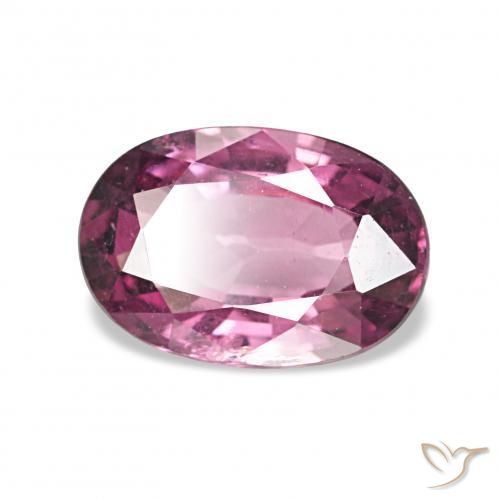rodolita granada Roxo rosado Natural 1.34ct, oval, VS