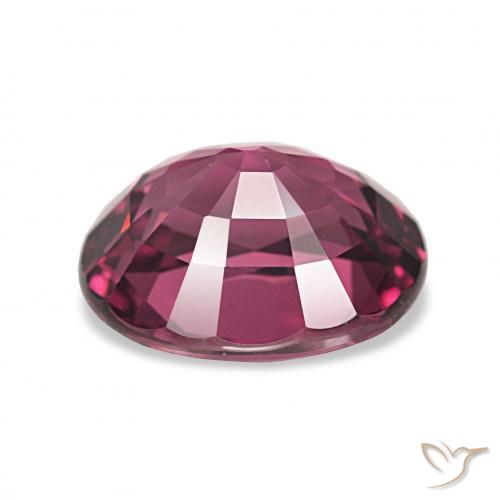 rodolita granada Berry Roxo Brilhante Natural 2.41ct, oval, VVS-VS
