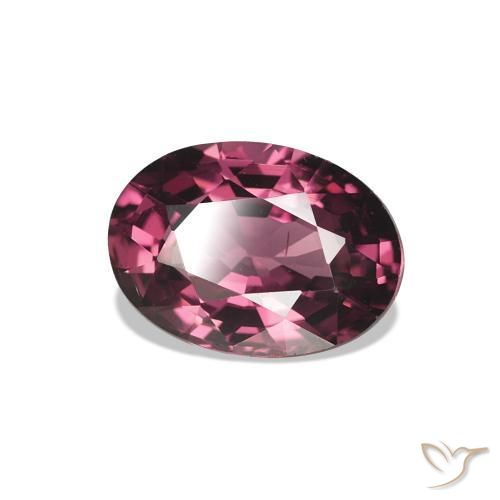 rodolita granada roxo médio Natural 1.12ct, oval, VVS-VS