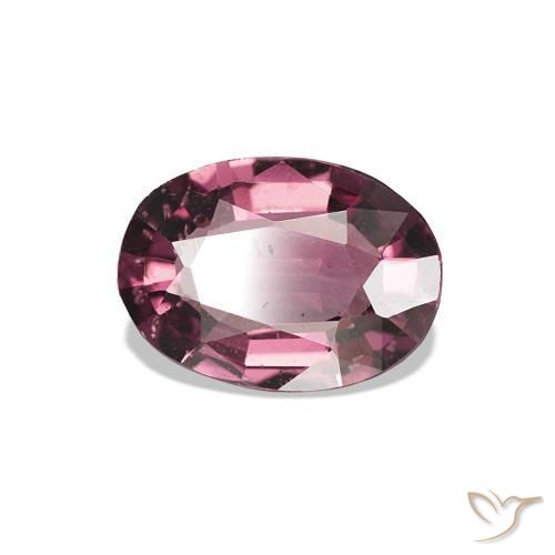 rodolita granada Magenta-rosa escuro Natural 0.82ct, oval, VS-SI
