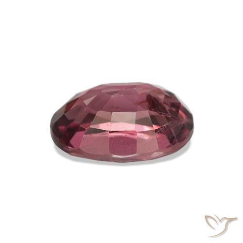 rodolita granada Magenta-rosa escuro Natural 1.10ct, Corte Oval, VS-SI