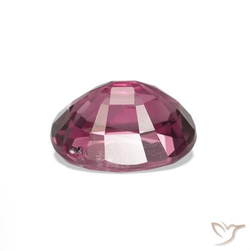 rodolita granada Vermelho Rapberry Natural 1.18ct, oval, VS-SI