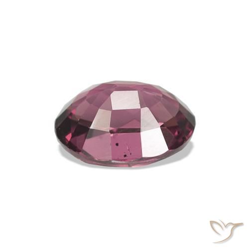 rodolita granada Vermelho Rapberry Natural 1.14ct, oval, VVS-VS