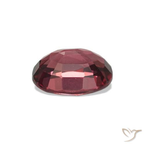 rodolita granada framboesa vermelha Natural 1.17ct, oval, VVS