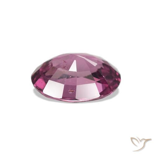 rodolita granada Medium Dark-Purple Natural 0.92ct, oval, VS-SI