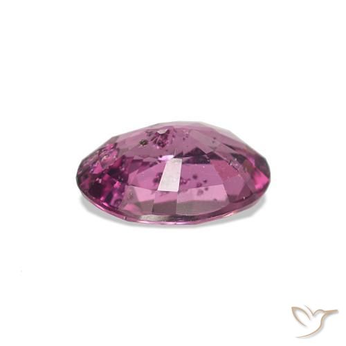 rodolita granada Profundo Magenta-Rosa Natural 0.79ct, Corte Oval, VS-SI