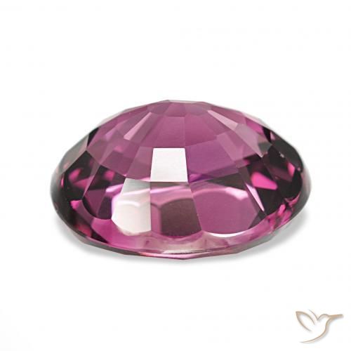 rodolita granada Rosa Profundo Baga Roxo Natural 4.21ct, oval, VVS