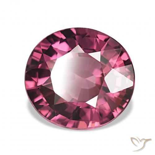 rodolita granada Magenta-Rosa Natural 4.09ct, oval, VVS