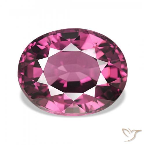 4.83ct Profundo Magenta-Rosa rodolita granada, oval, VVS