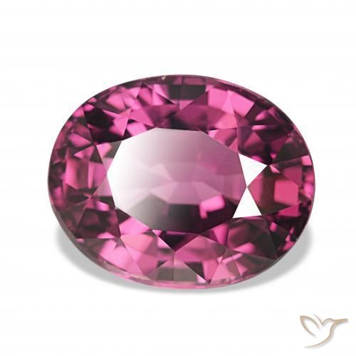 rodolita granada Profundo Magenta-Rosa Natural 4.83ct, oval, VVS