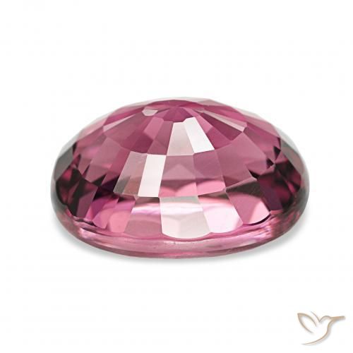 rodolita granada roxo avermelhado Natural 4.17ct, oval, VVS