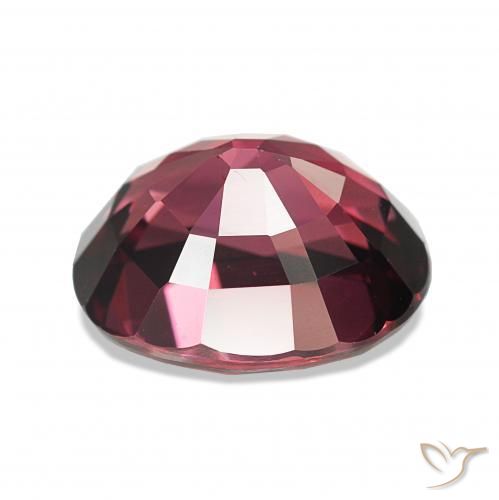 rodolita granada vermelho médio Natural 4.23ct, oval, VS