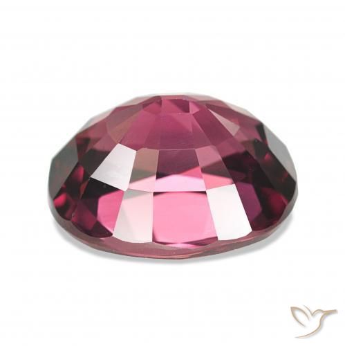 rodolita granada Vermelho escuro Natural 4.18ct, oval, VS