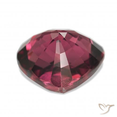 rodolita granada framboesa vermelha Natural 4.31ct, Coração, VS