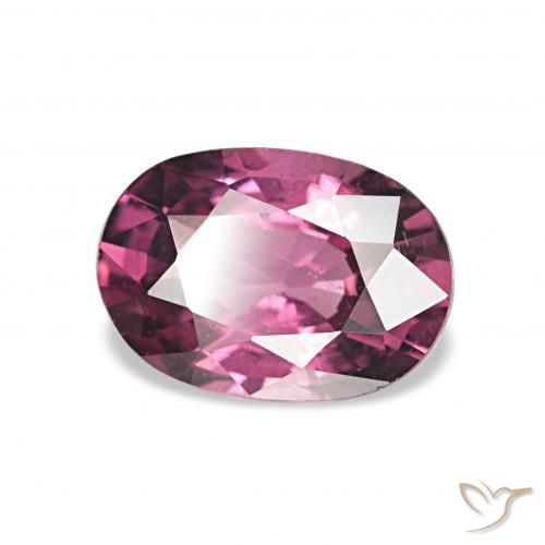 rodolita granada Vermelho Rapberry Natural 1.11ct, oval, VS