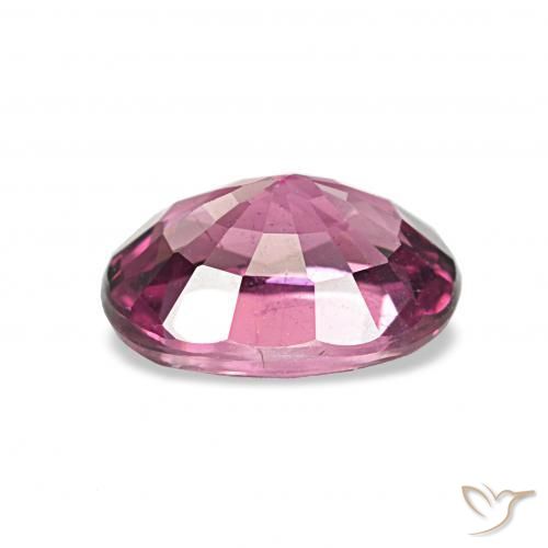 rodolita granada Vermelho Rapberry Natural 1.11ct, oval, VS