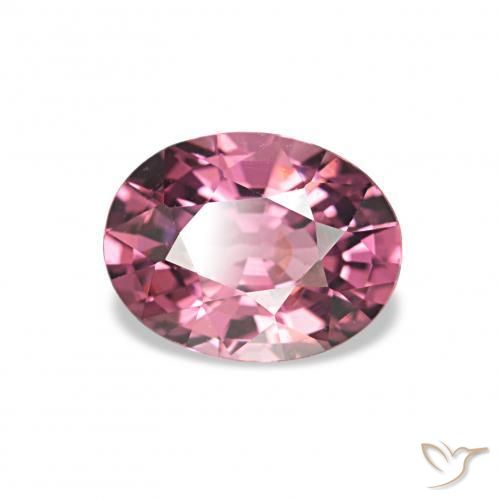 rodolita granada Luz vermelha Natural 0.98ct, oval, VVS-VS