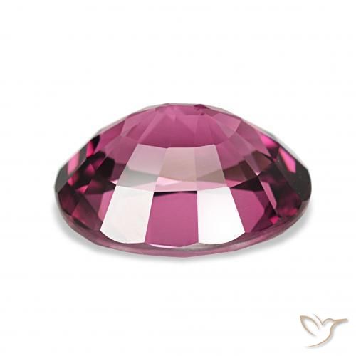rodolita granada Roxo escuro Natural 4.44ct, oval, VS