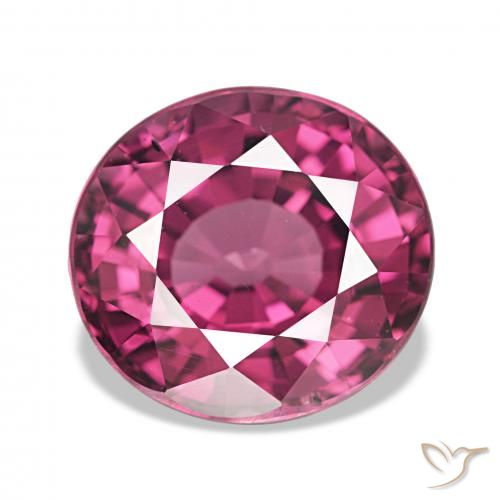 rodolita granada roxo médio Natural 4.73ct, oval, VVS-VS