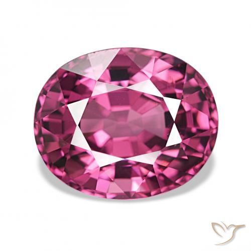 4.27ct Baga Rosa Roxa rodolita granada, oval, VS